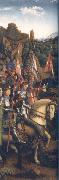 Jan Van Eyck The Ghent Altarpiece: Knights of Christ Sweden oil painting artist
